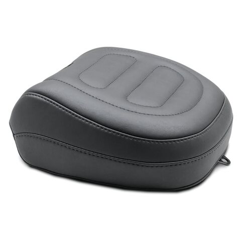 Mustang Standard Touring Trapezoid Stitch Passenger Seat For Harley Softail Fat Bob 2018-2023