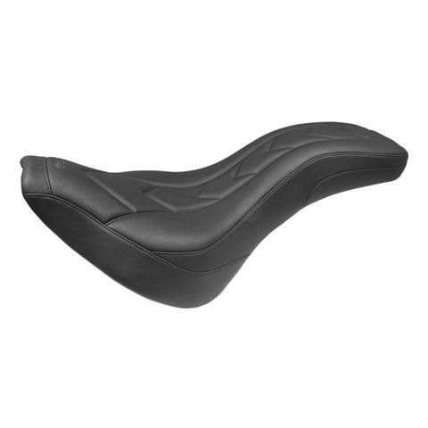 Mustang Tripper Fastback Apex Stitch Seat For Harley Softail Street Bob 2018-2025