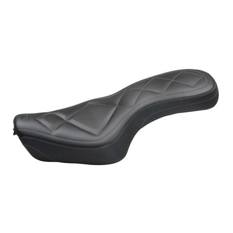 Mustang Super Tripper Carbon Fiber Seat For Harley Sportster 2004-2022