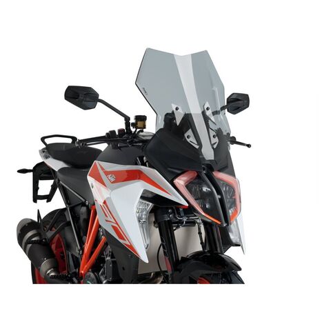 Puig Touring Windscreen KTM 1290 Super Duke GT 2020 Light Smoke / With Visor [Open Box]