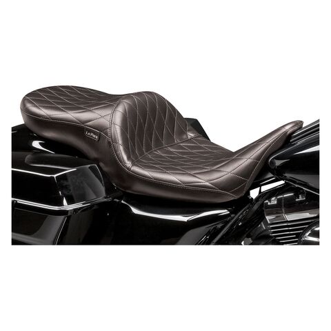 Le Pera Maverick Diamond Stitch Seat For Harley Touring 2008-2025