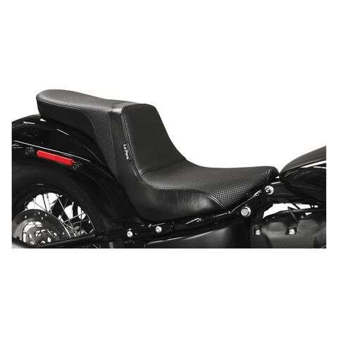 Le Pera Daytona 2-Up Basket Weave Seat For Harley FXLR/S FLSB 2018-2026