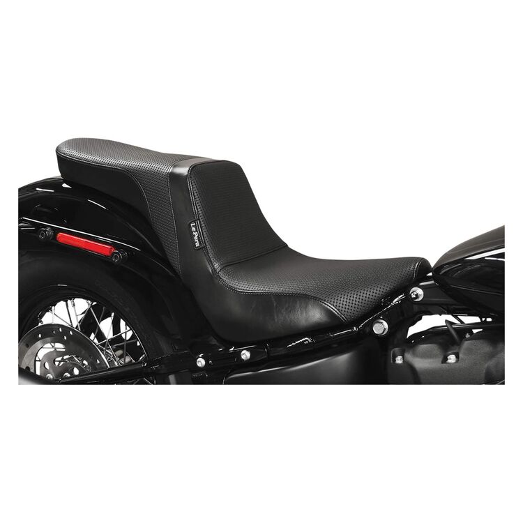 Le Pera Daytona 2-Up Basket Weave Seat For Harley FXLR/S FLSB 2018-2025