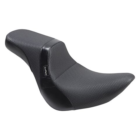 Le Pera Daytona 2-Up Basket Weave Seat For Harley FLFB 2018-2026