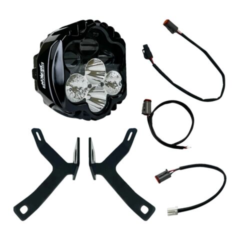 Custom Dynamics Shark Demon LED Headlight For Memphis Shades Road Warrior Fairing