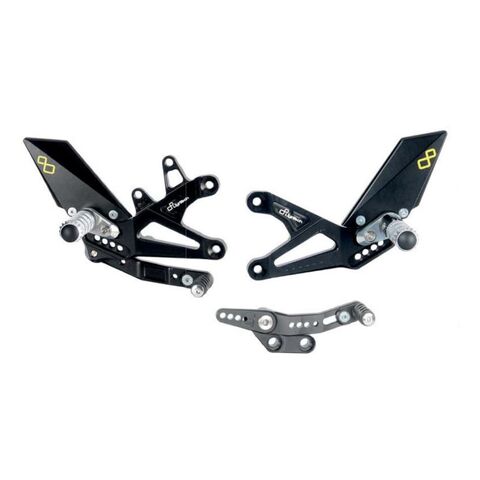 Lightech Track System Rearsets Triumph Street Triple 765 R / RS 2018-2023