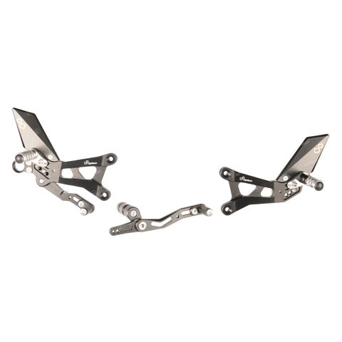 Lightech Track System Rearsets Yamaha R6 2017-2022