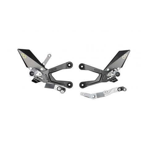 Lightech Track System Rearsets Honda CBR1000RR-R Fireblade SP 2021-2023