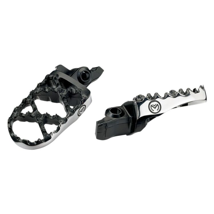Moose Racing Hybrid Footpegs Kawasaki / Suzuki 125cc-400cc 1988-2026 Standard [Previously Installed]
