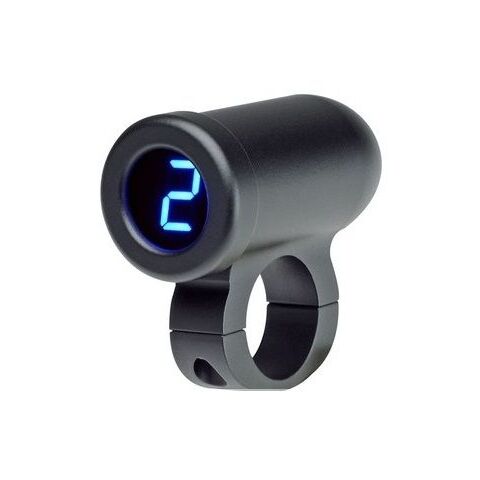 Dakota Digital 1000 Series Gear Indicator 1" Bars / Black Housing/Blue Display [Open Box]