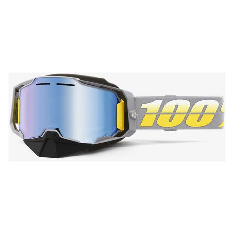 100% Armega Snowmobile Goggles - Mirrored Lens