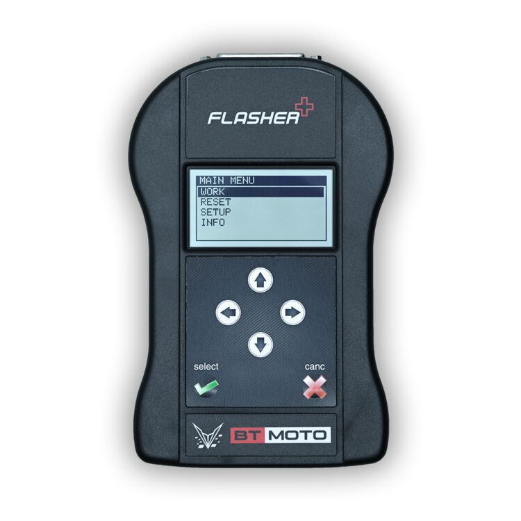 BT Moto Stage 1+ Performance Calibration with Handheld Tuner Kawasaki Ninja 1000SX 2020-2024