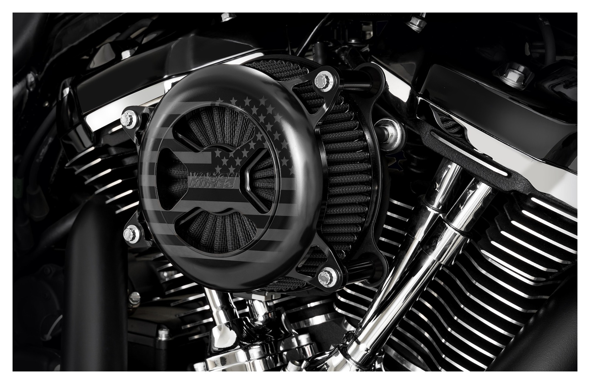 Vance & Hines VO2 America Limited Edition Air Cleaner For Harley