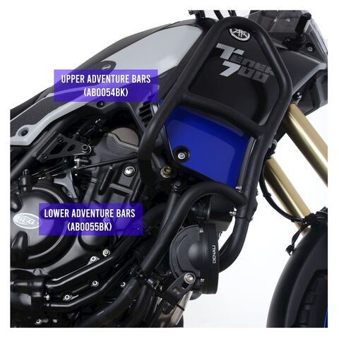 R&G Racing Adventure Bars Yamaha Tenere 700 2021 Lower Bars / Black [Open Box]