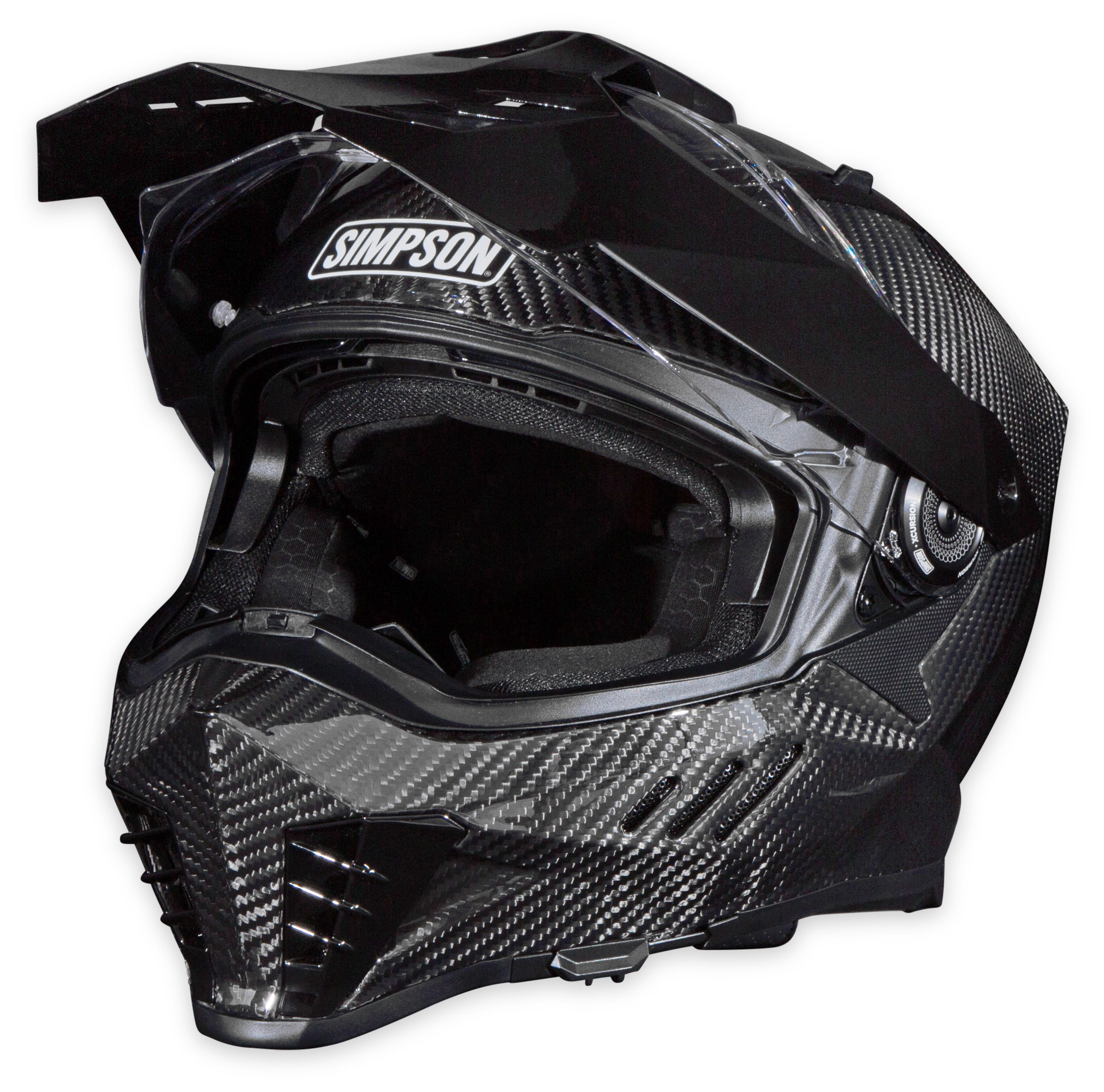 Simpson Xcursion Bandit Carbon Helmet - Cycle Gear