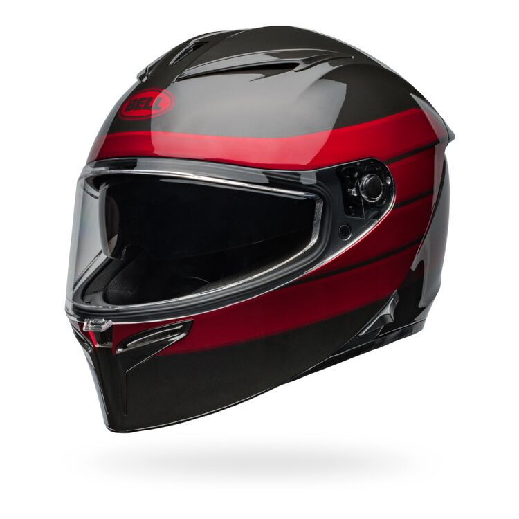 Charcoal/Red