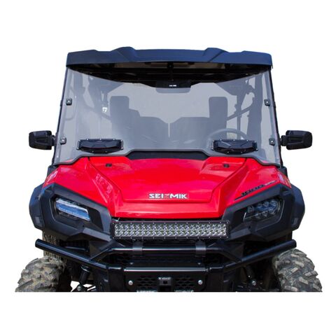 Seizmik Versa Vent Hard Coated Poly Windshield Honda Pioneer 1000 2016-2024 Clear [Blemished - Very Good]