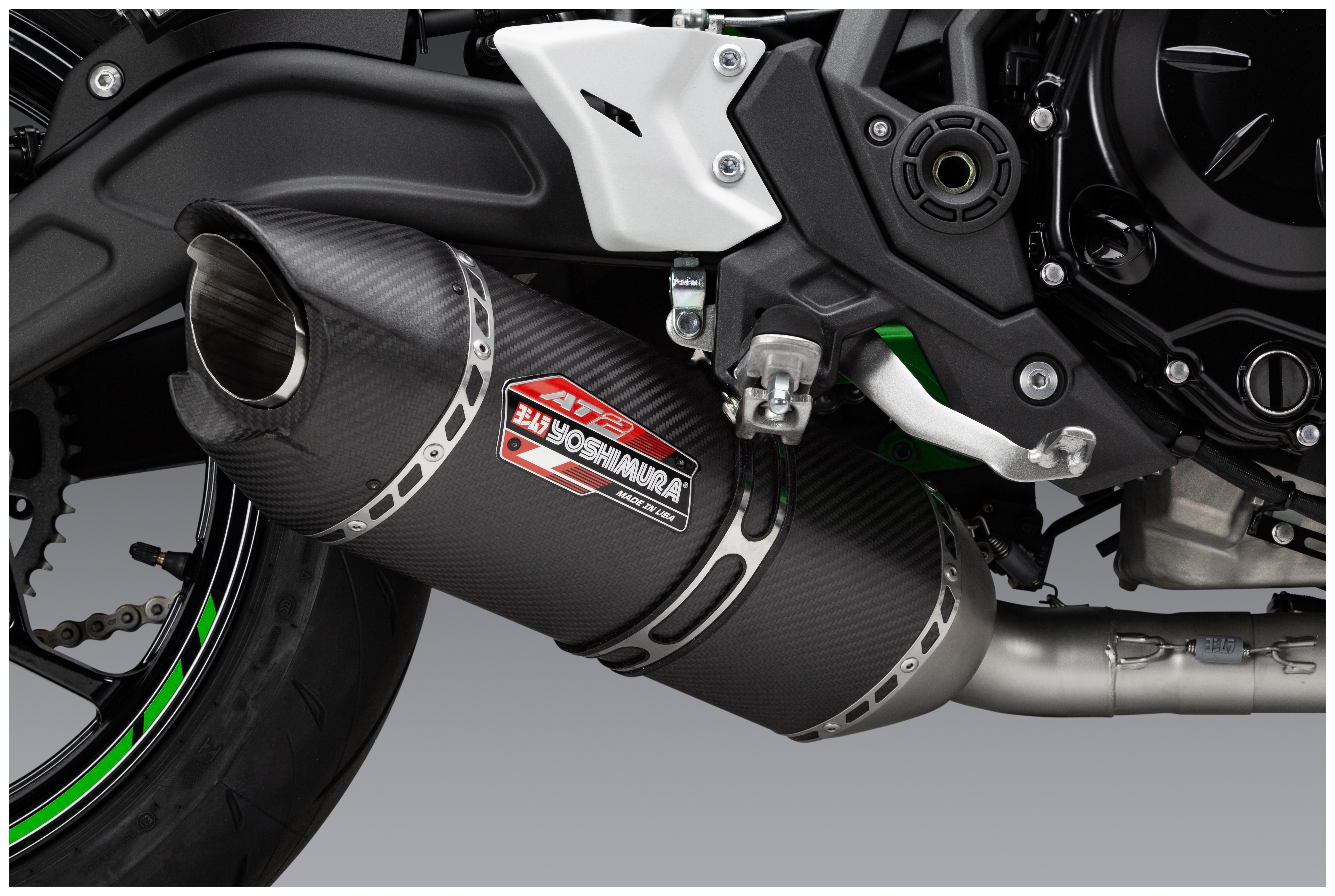 Yoshimura AT2 Race Exhaust System Kawasaki Ninja 650 / Z650 2017