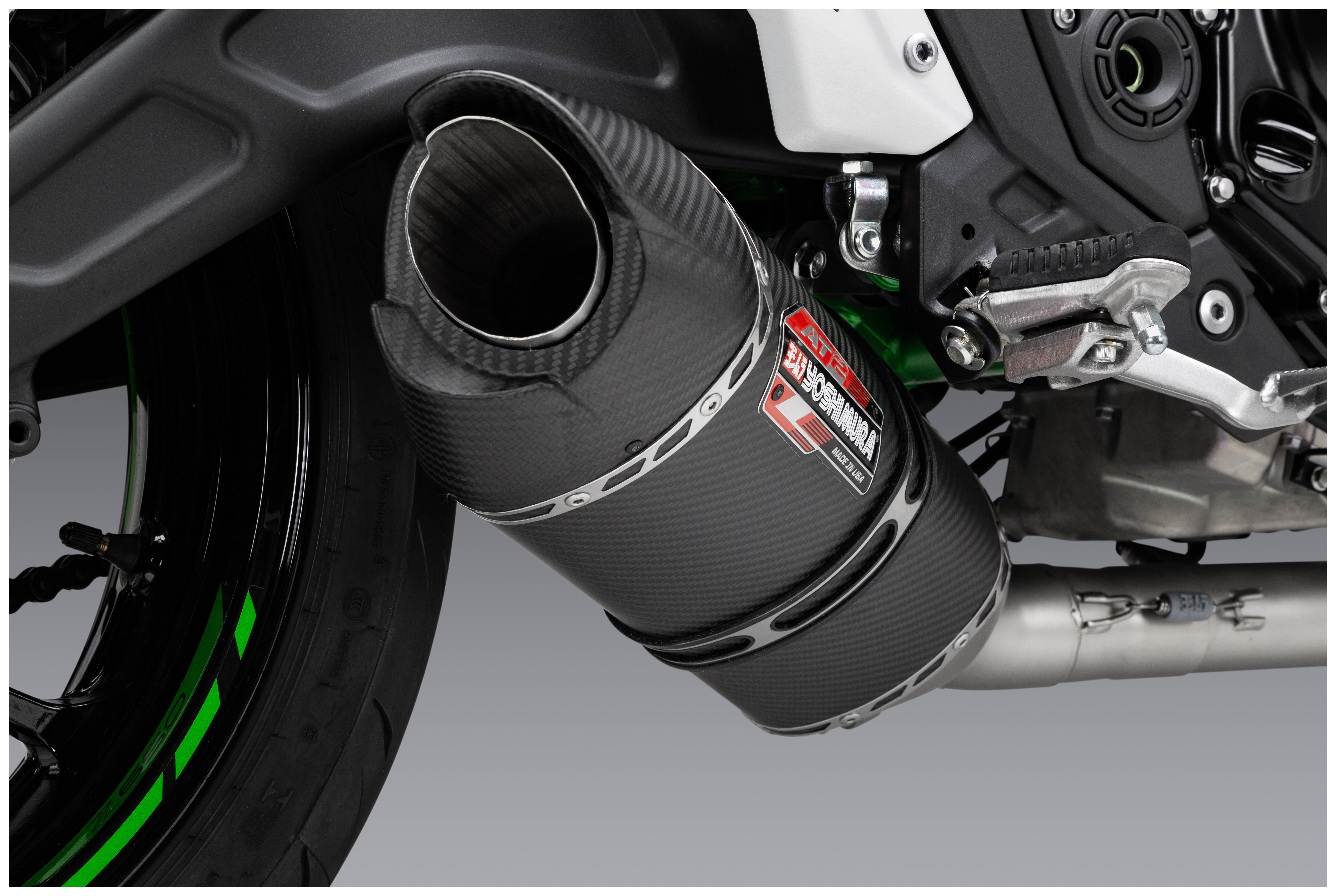 URO 様 Buy Yoshimura Street AT2 3/4 Slip-On Exhaust '19-'24 Kawasaki ZX