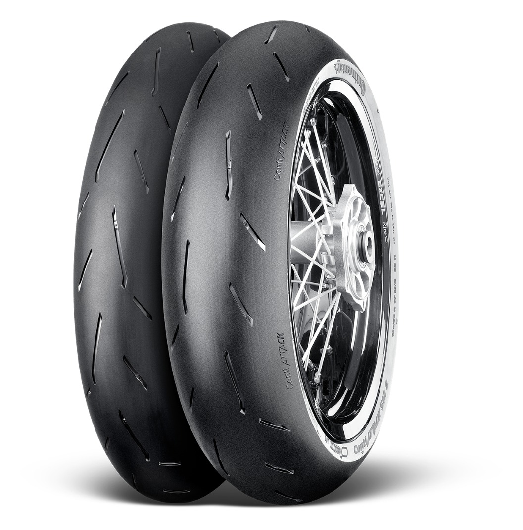 Continental ContiAttack SM2 Supermoto Tires - Cycle Gear