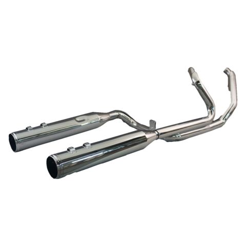 Khrome Werks 2-Into-2 Dominator Exhaust System With 4-1/2" Mufflers For Harley Touring 2017-2026