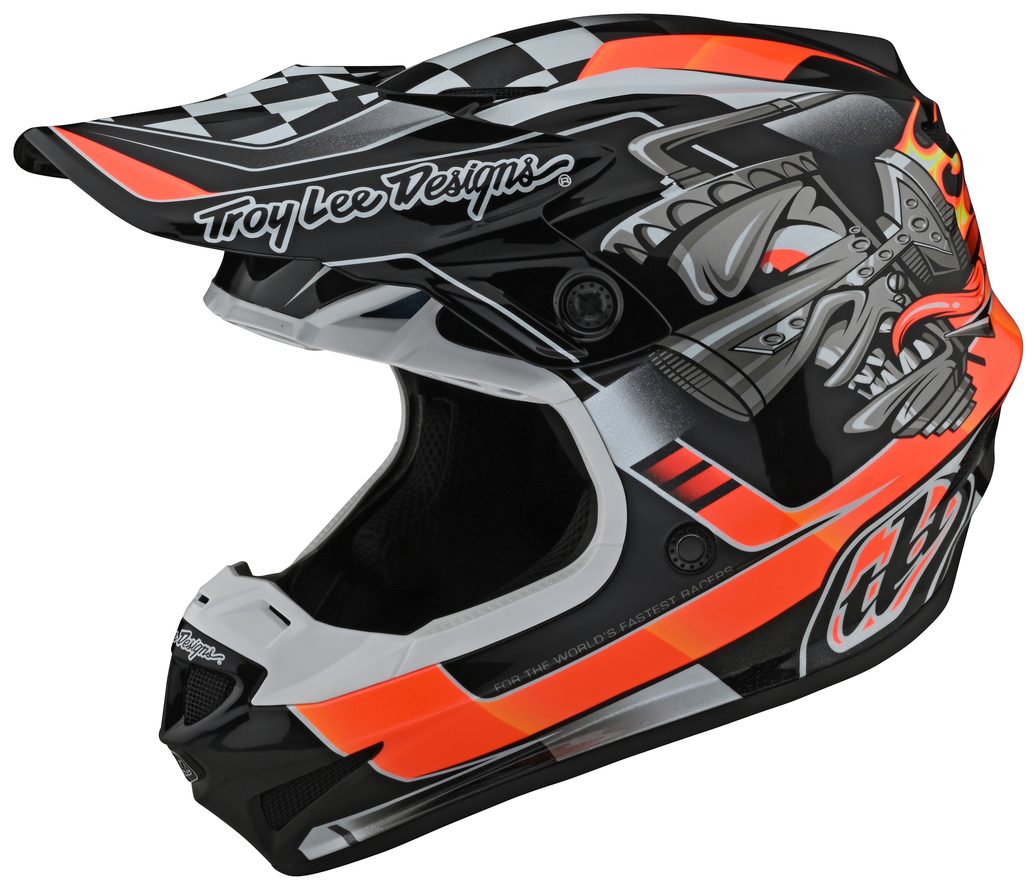 Troy Lee SE4 Polyacrylite Carb Helmet Closeout Cycle Gear