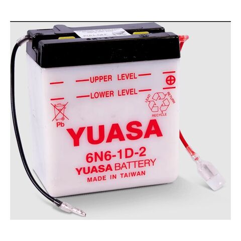 Yuasa 6N6-1D-2 Yumicron 6 Volt Conventional Battery