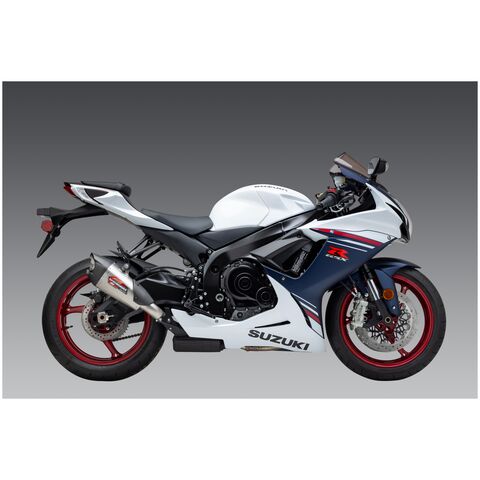 show Yoshimura AT2 Street Slip-On Exhaust Suzuki GSXR 750 / GSXR