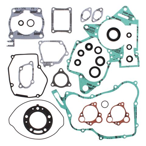 Vertex Complete Gasket Set With Oil Seals Honda CR125R 1990-1997