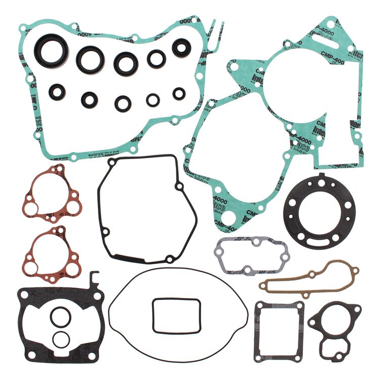 Vertex Complete Gasket Set With Oil Seals Honda CR125R 1987