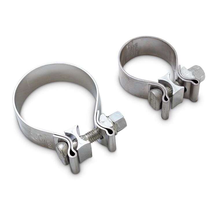 Vance & Hines Slip-On Muffler Clamp Kit For Harley Touring 2017-2025