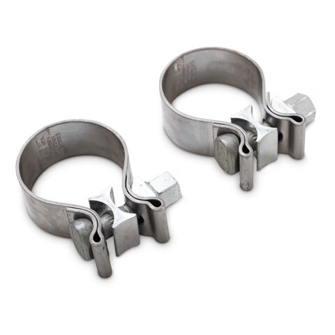 Vance & Hines Slip-On Muffler Clamp Kit For Harley Touring