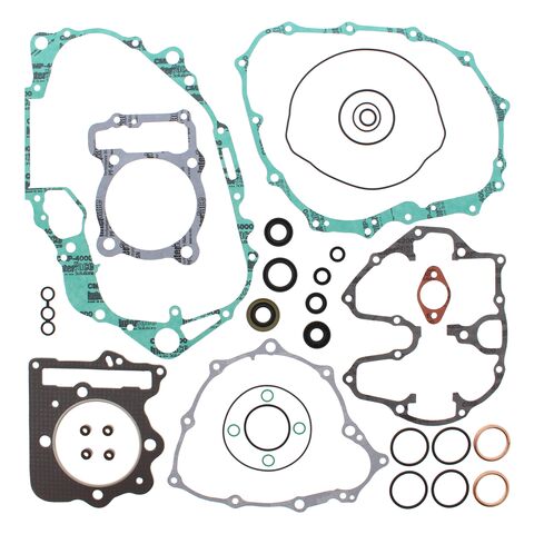 Vertex Complete Gasket Set With Oil Seals Honda XR400R 1996-1998
