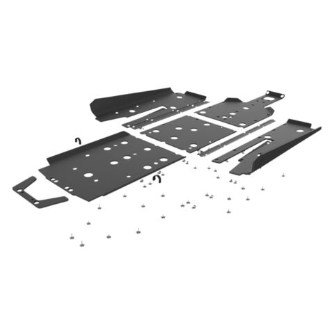 Seizmik UHMW Skid Plate / Tree Kicker Kit Polaris RZR XP1000 / Turbo [Previously Installed]