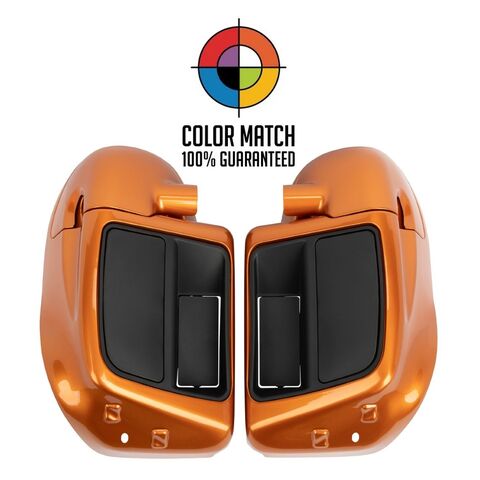 HogWorkz OE Color Matched Rushmore Style Lower Vented Fairings For Harley Touring 2014-2025