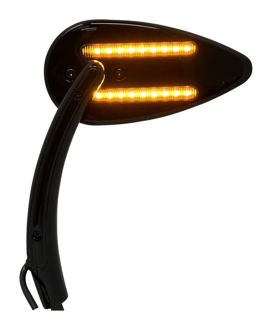 Custom Dynamics LED Turn Signal Mirrors For Harley - Cycle Gear