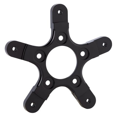 Arlen Ness Rotor Adaptor Kit For Ness Wheels Black [Open Box]