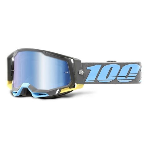 100% Racecraft 2 Goggles - Mirrored Lens - Closeout
