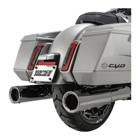 Vance & Hines 4 1/2" Hi-Output Slip-On Mufflers For Harley Touring 2017-2026