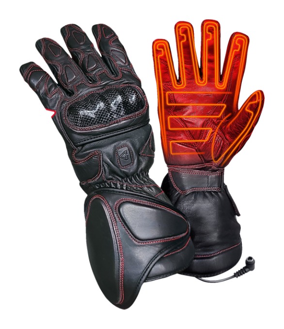 Gerbing 12V Extreme Hard Knuckle Heated Gloves - Cycle Gear