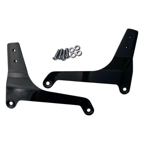Drag Specialties Sissy Bar Side Plates For Harley Softail FLFB / FXBR 2018-2026