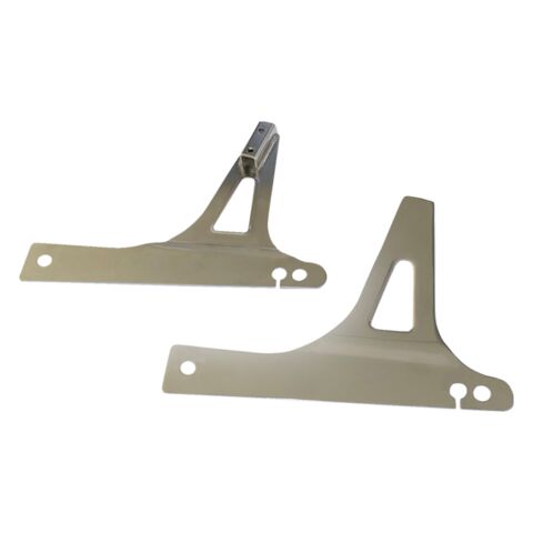 Drag Specialties Sissy Bar Side Plates For Harley Dyna 2006-2017