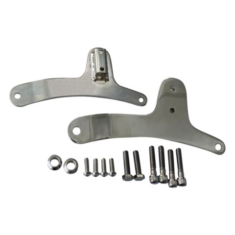 Drag Specialties Sissy Bar Side Plates For Harley Sportster 1979-1993