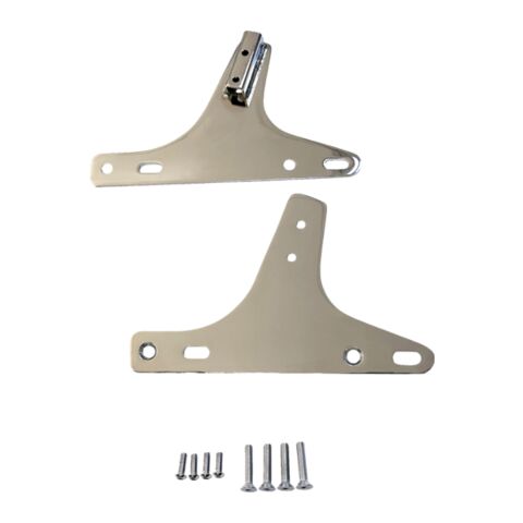 Drag Specialties Sissy Bar Side Plates For Harley FL 1958-1984