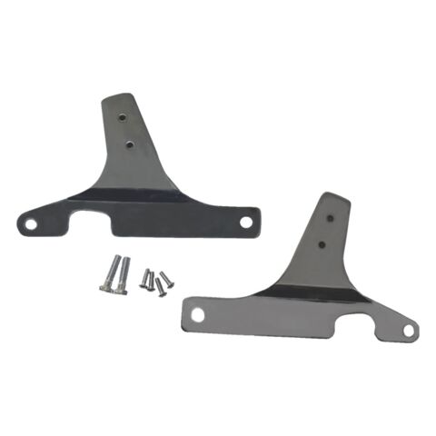 Drag Specialties Sissy Bar Side Plates For Harley FX 1980-1999