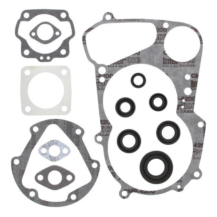 Vertex Complete Gasket Set With Oil Seals Kawasaki / Suzuki 50cc 1978-2006