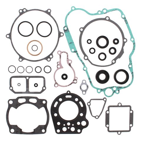 Vertex Complete Gasket Set With Oil Seals Kawasaki KX125 1990-1991