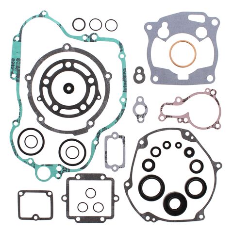 Vertex Complete Gasket Set With Oil Seals Kawasaki KX125 1992-1993