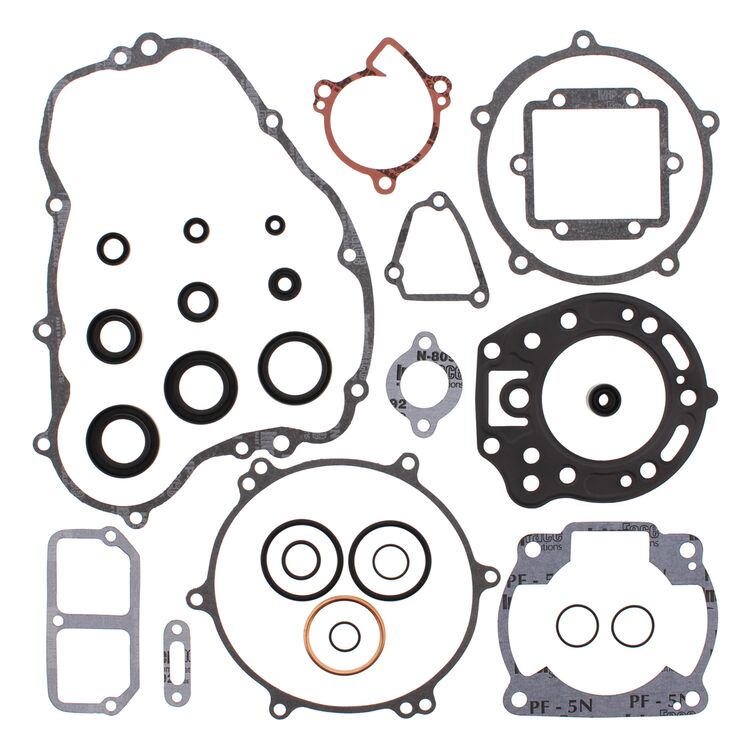Vertex Complete Gasket Set With Oil Seals Kawasaki KDX 200 1989-1994