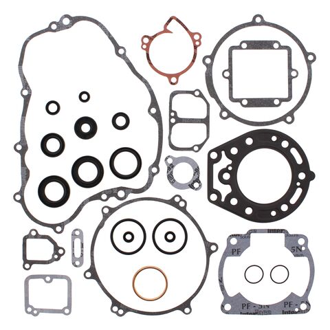 Vertex Complete Gasket Set With Oil Seals Kawasaki KDX 200 1995-2006